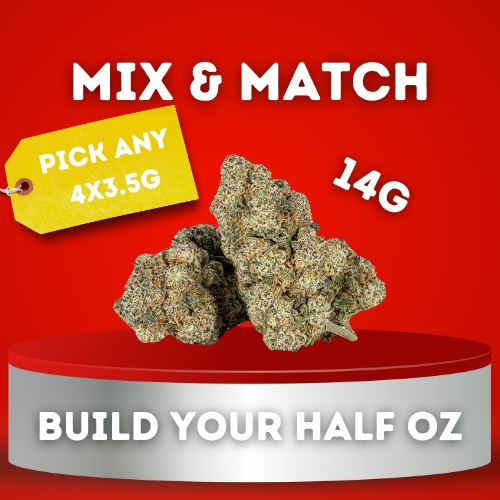 Build Your Half Ounce! Mix & Match