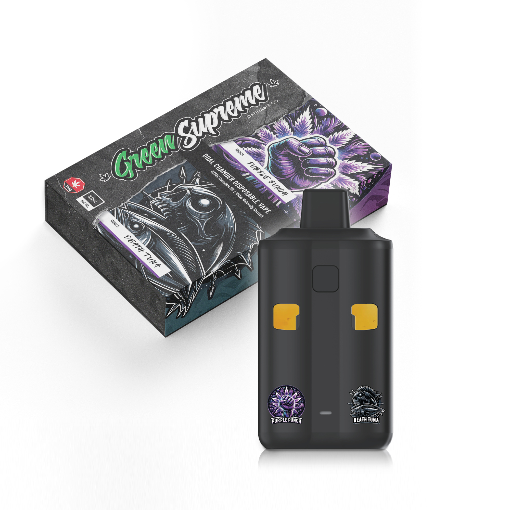 Green Supreme 6mL HTFSE Vape Pens