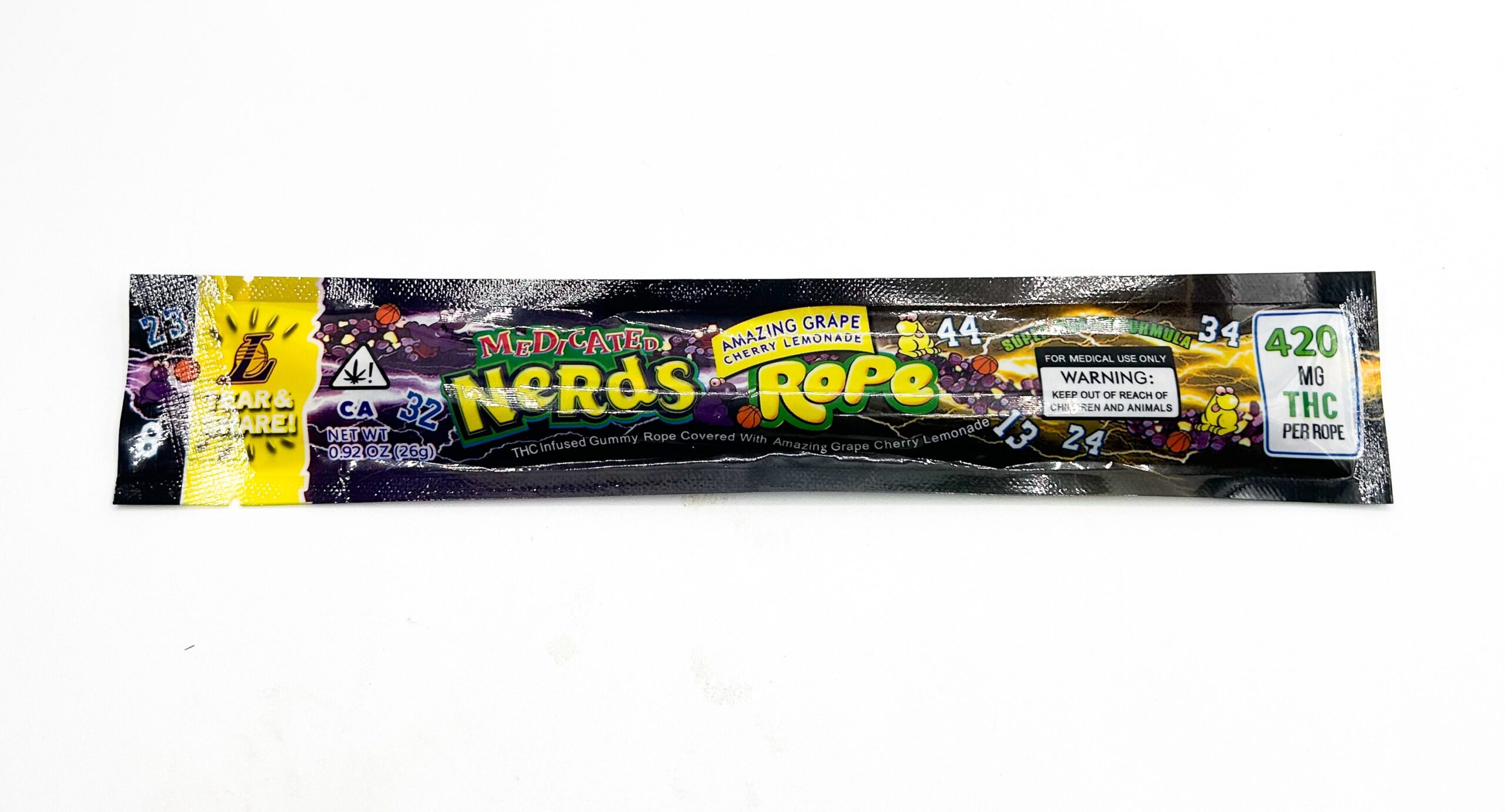Nerds Ropes Amazing Grape - 420MG