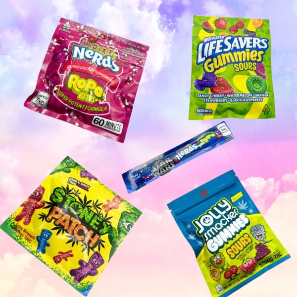 Assorted Edible THC Gummies