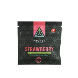 Proper Extracts Strawberry Sativa Gummies (360MG) THC